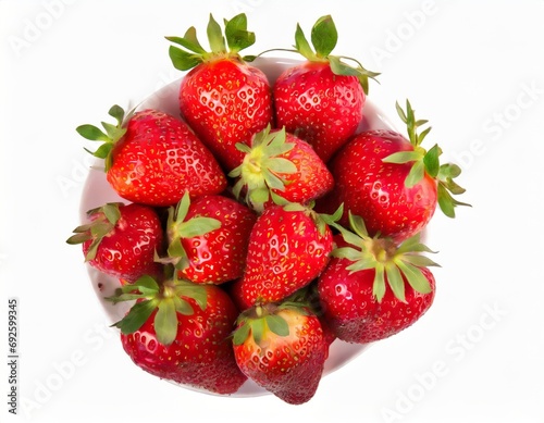 Strawberries .AI generation.