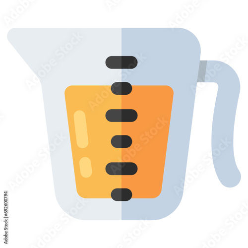 Modern design icon of juice jug