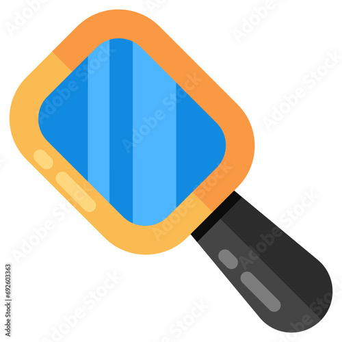 Modern design icon of hand mirror 