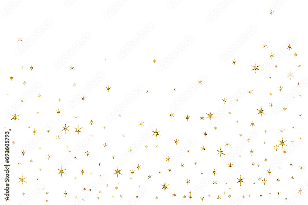 sparkle twinkle splatter golden glitter border frame random luxury sparkling confetti light effect for christmas birthday decoration	 - obrazy, fototapety, plakaty 