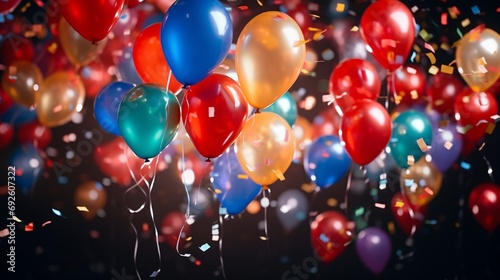 Reflect the joy of your birthday with the gleaming allure of foil balloons. Watch as they catch the light, adding a touch of dazzle to your festive atmosphere.