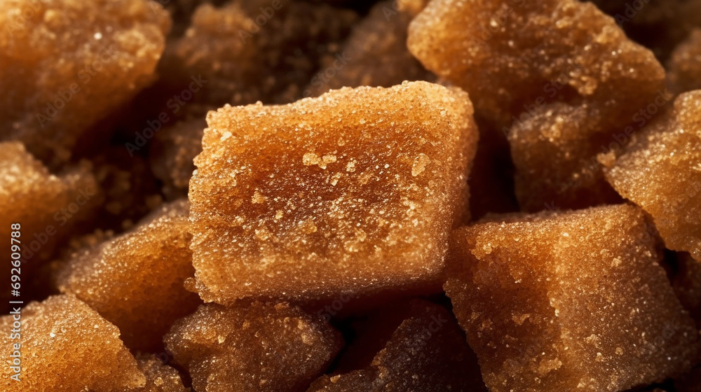 close up of brown sugar close up of brown sugar