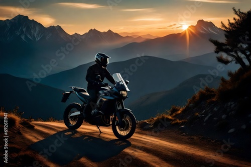 mountain bike silhouette