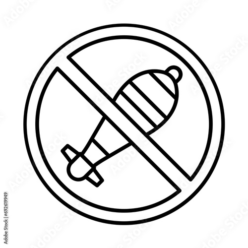 No War Icon Design