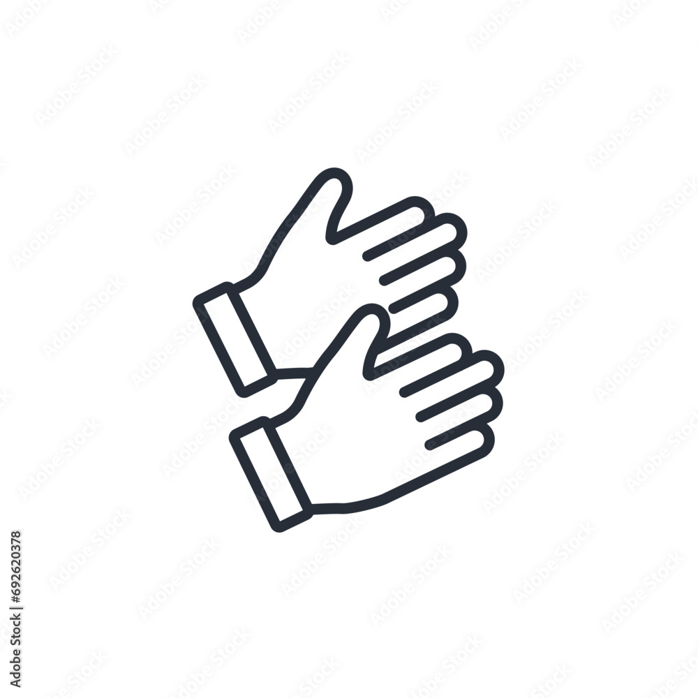 Non verbal icon. vector.Editable stroke.linear style sign for use web design,logo.Symbol illustration. Non verbal icon. vector.Editable stroke.linear style sign for use web design,logo.Symbol illustration.