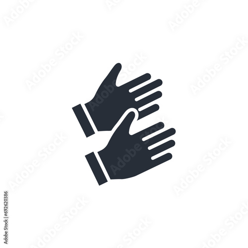 Non verbal icon. vector.Editable stroke.linear style sign for use web design,logo.Symbol illustration.
