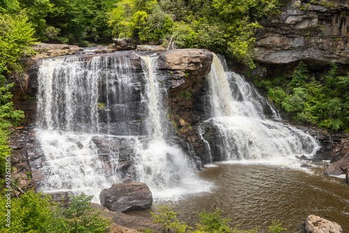 Blackwater Falls  at Blackwater Falls State Park  West Virginia. West Virginia landscape