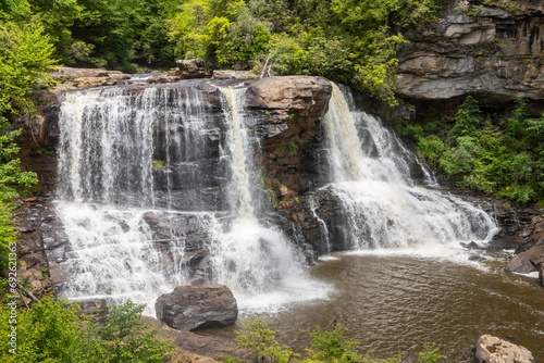 Blackwater Falls, at Blackwater Falls State Park, West Virginia. West Virginia landscape