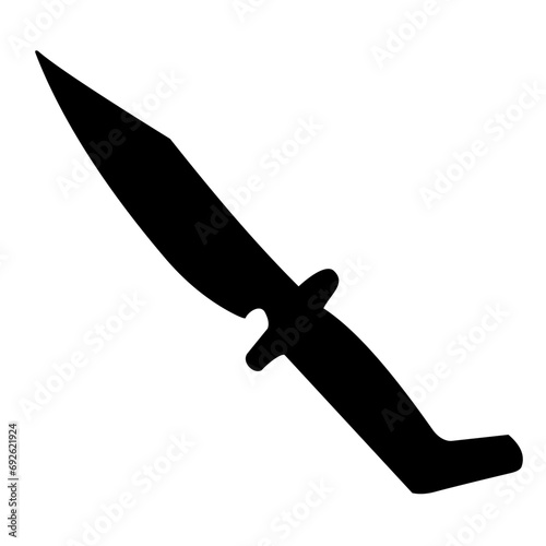 knife silhouette icon