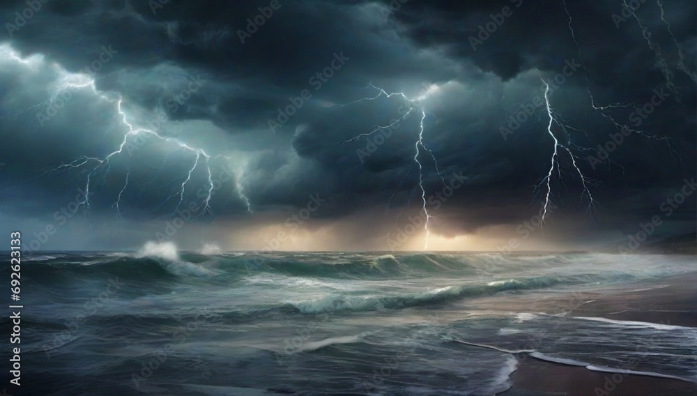 _Thunderstorm_and_lightning_on_the_beach_