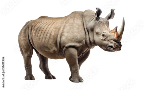 Rhino Majesty On Transparent PNG