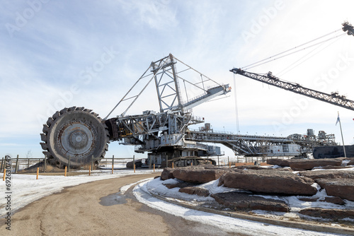 industrial equipment oil sands Alberta Canada, Oil excavations 
