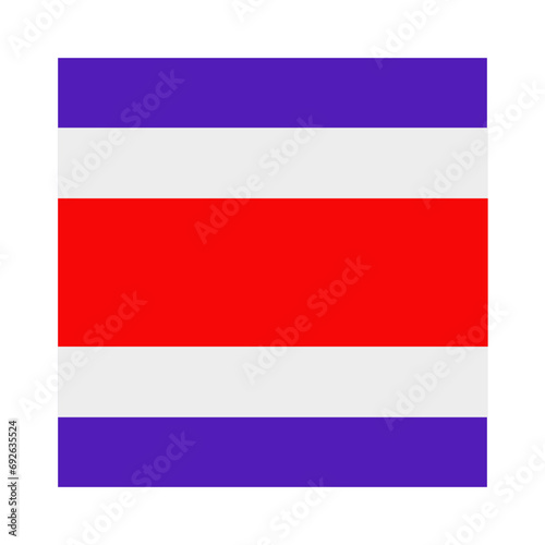 Free Download Costa Rica flag - GFXLoad