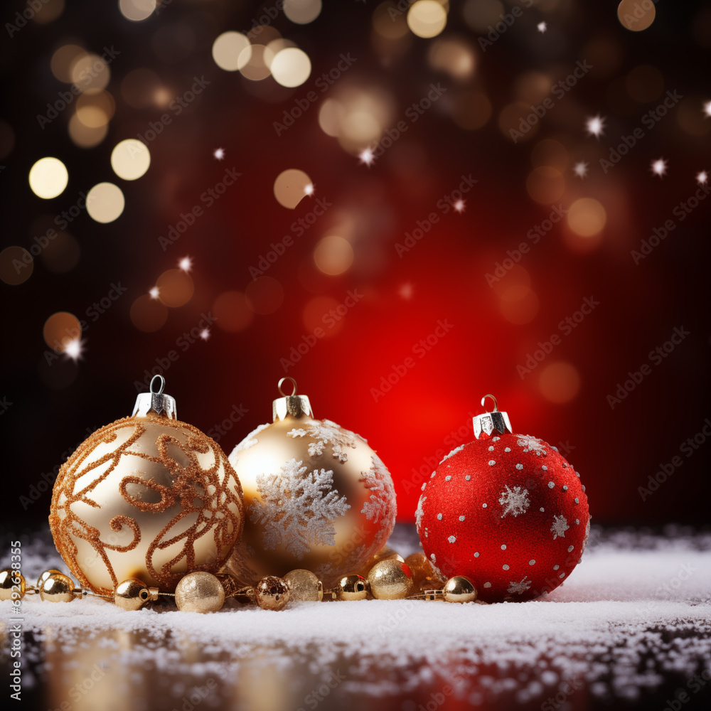 red christmas balls red christmas balls