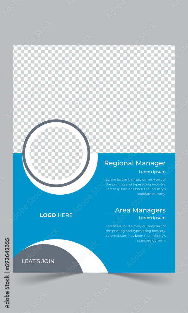 Modern corporate creative business flyer design Modern corporate creative business flyer design