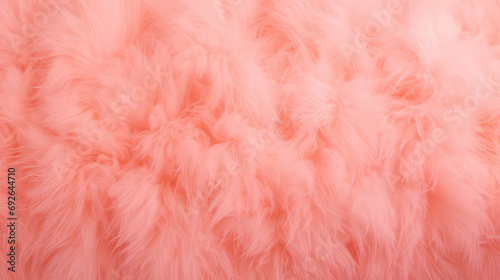 Peach Fuzz fluffy background texture photo