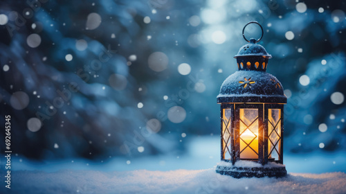 Christmas Luminance in Snow