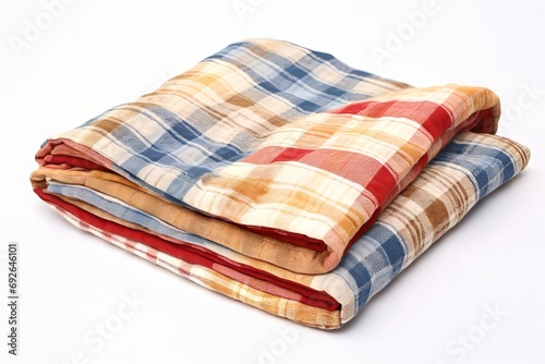 Handmade color blanket in style patchwork
