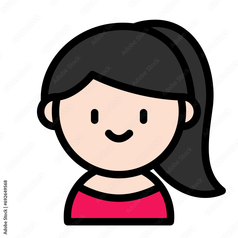 Obraz premium avatar woman