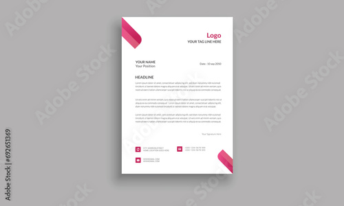 Business and Corporate letterhead Design