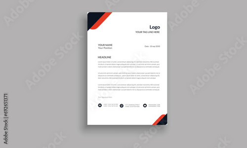 Business and Corporate letterhead Design