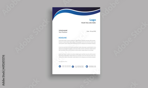 Business and Corporate letterhead Design