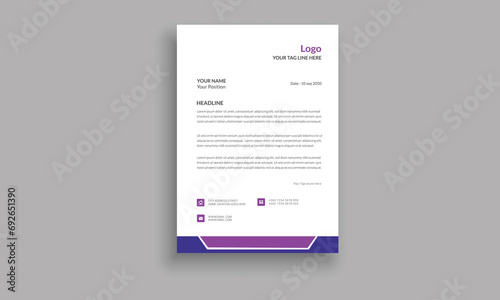 Business and Corporate letterhead Design