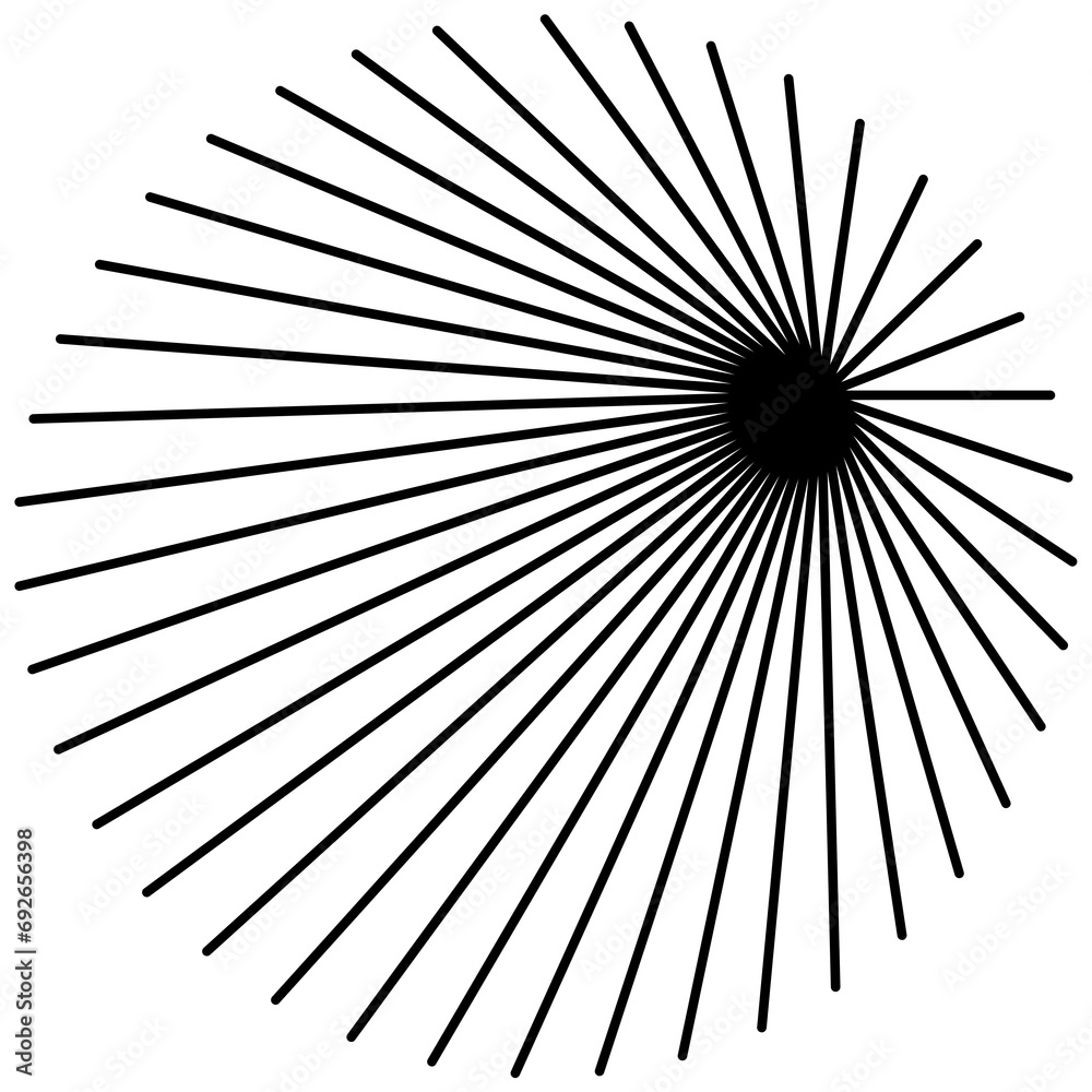 Obraz premium Abstract Minimalist Lined Elements - 22