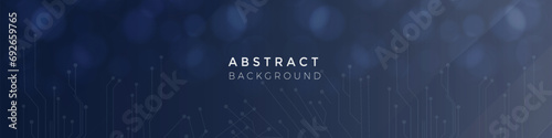 Linkedin Abstract Gradient background social media cover timeline banner template design