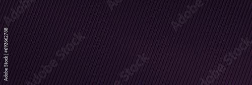 Purple oblique lines background. Geometric minimalistic and dark carbon stripes with minimal tracery design decorative vector ornament photo
