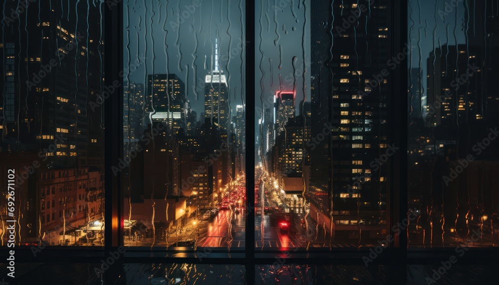 A Glimpse of the Night Cityscape A Glimpse of the Night Cityscape