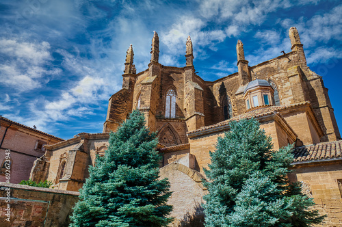 The cathedral of Huesca, built in the Gothic style, was begun at the end of the 13th century and completed at the beginning of the 16th century. It was originally dedicated to Jesus the Nazarene  photo