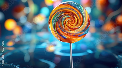 sugar lollipop candy food illustration treat flavor, fruity chewy, hard swirl sugar lollipop candy food photo