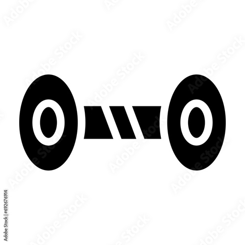 agility glyph icon