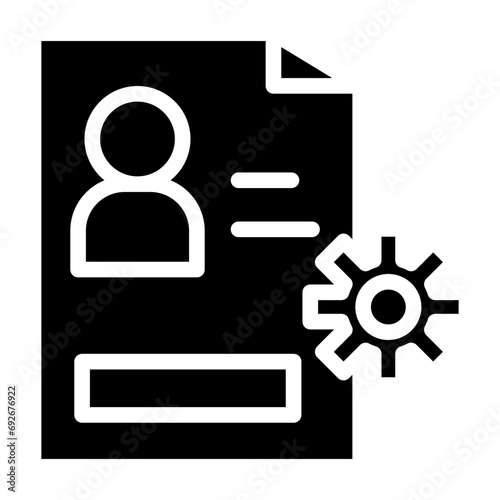 agility glyph icon