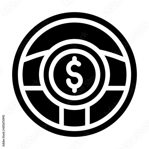 agility glyph icon