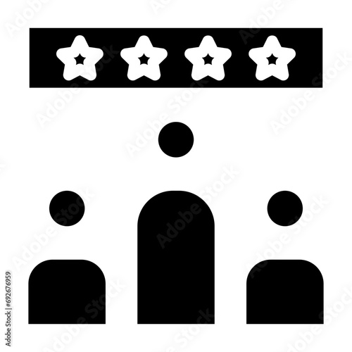 agility glyph icon