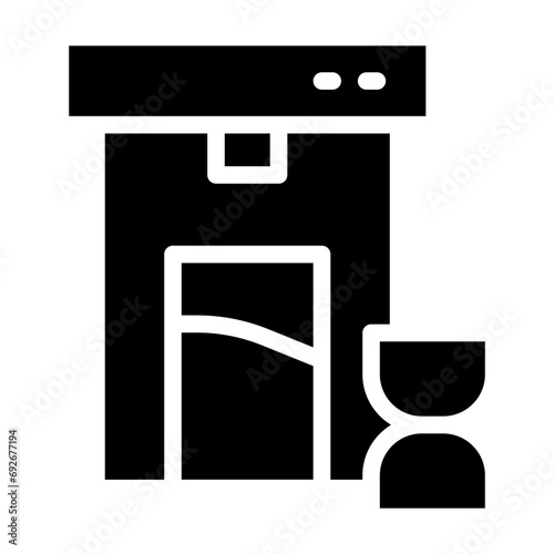 agility glyph icon