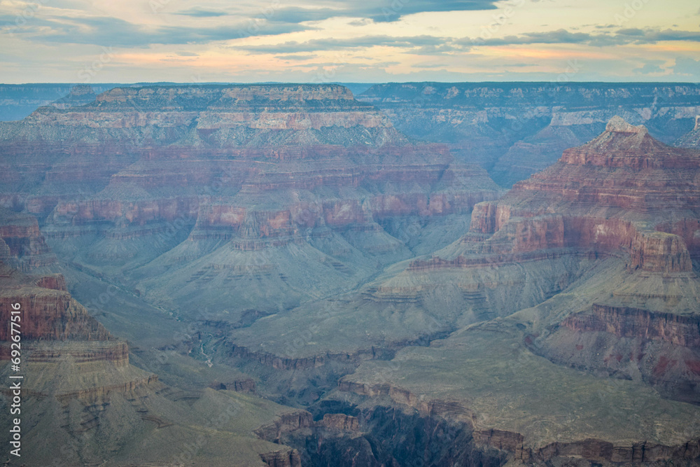 view on the south rim of the grand canyon, arizona, USA view on the south rim of the grand canyon, arizona, USA