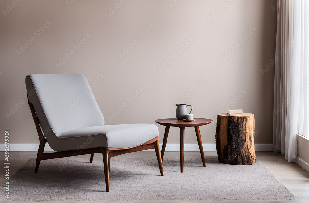 Fototapeta premium chair and table