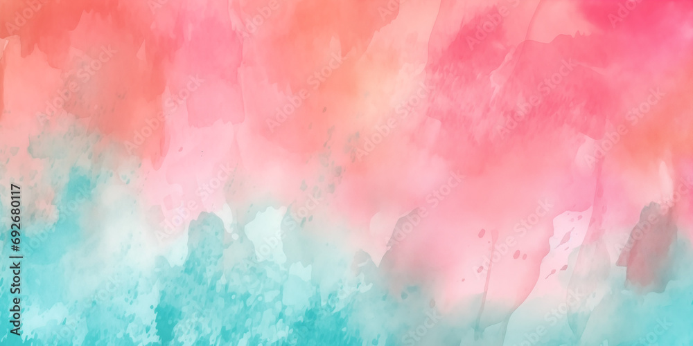 abstract rainbow banner watercolor background 6K wallpaper