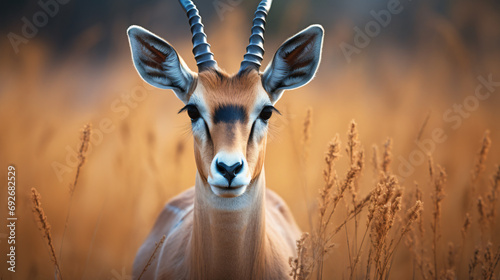 A Antelope portrait wildlife photography