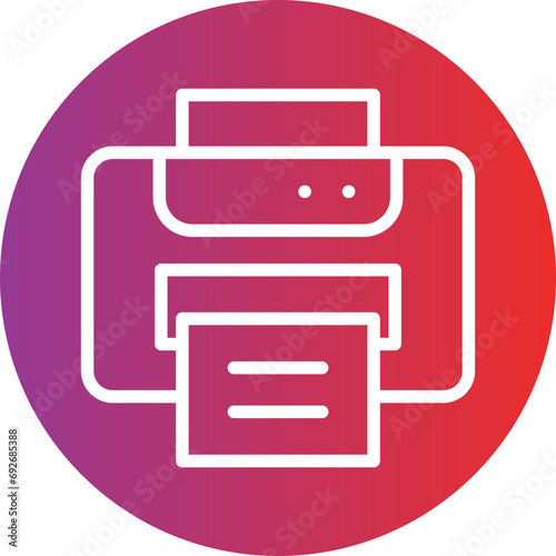 Printer Icon Style