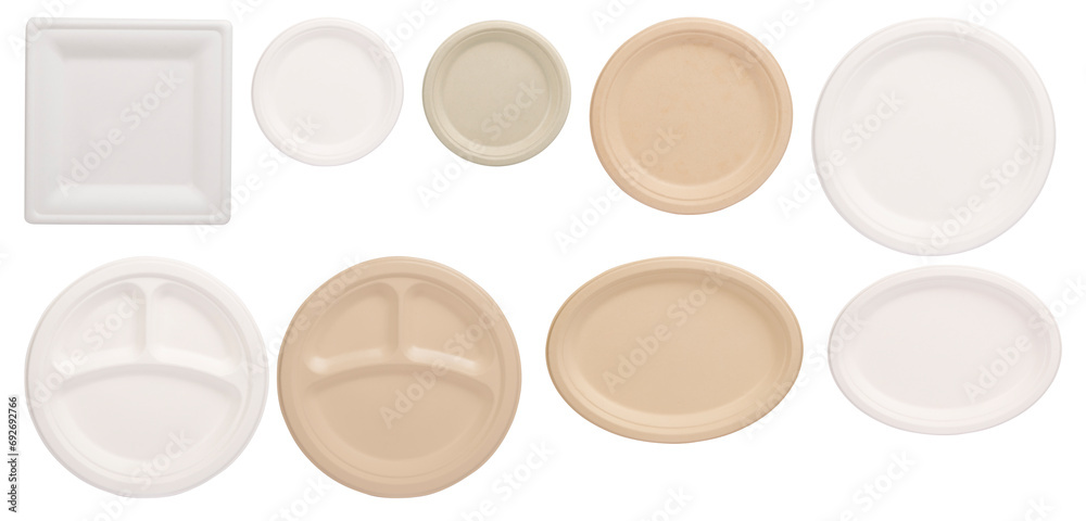 Disposable food packaging products made from paper pulp bagasse Disposable food packaging products made from paper pulp bagasse