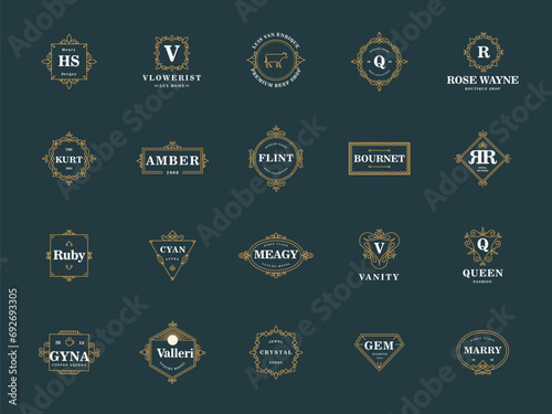 20 Luxury Badges Design