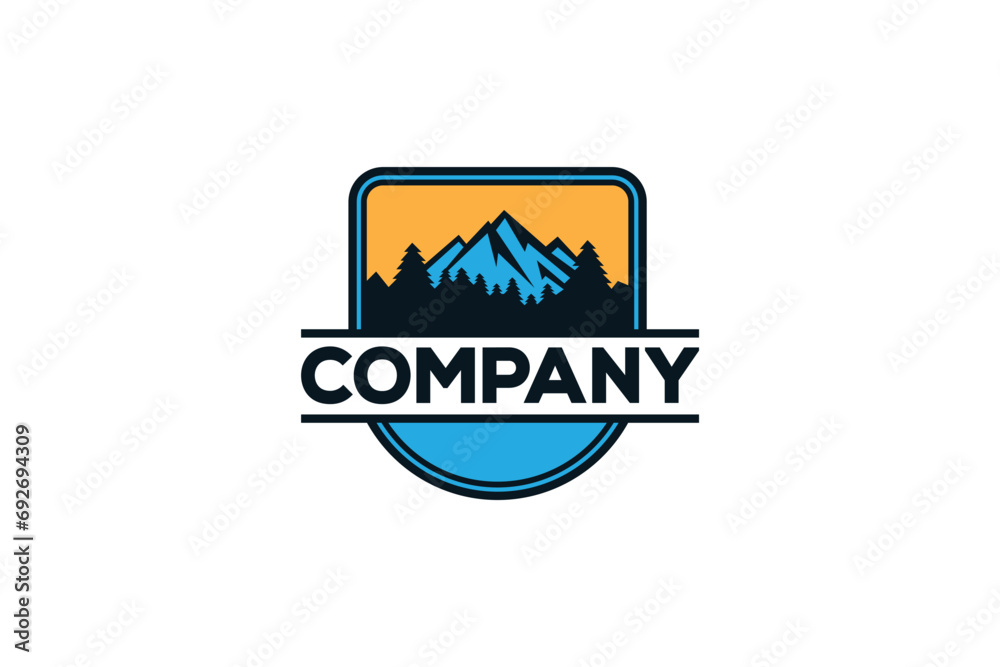 Mountain Logo Design - Landscape Logo Design Mountain Logo Design - Landscape Logo Design