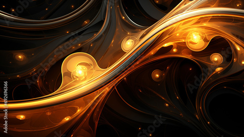 orange and brown color gradient abstract background, pattern