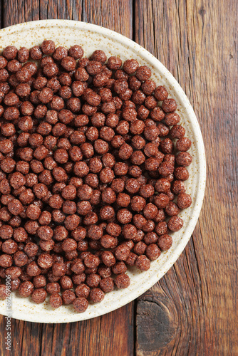 Chocolate cornflake balls