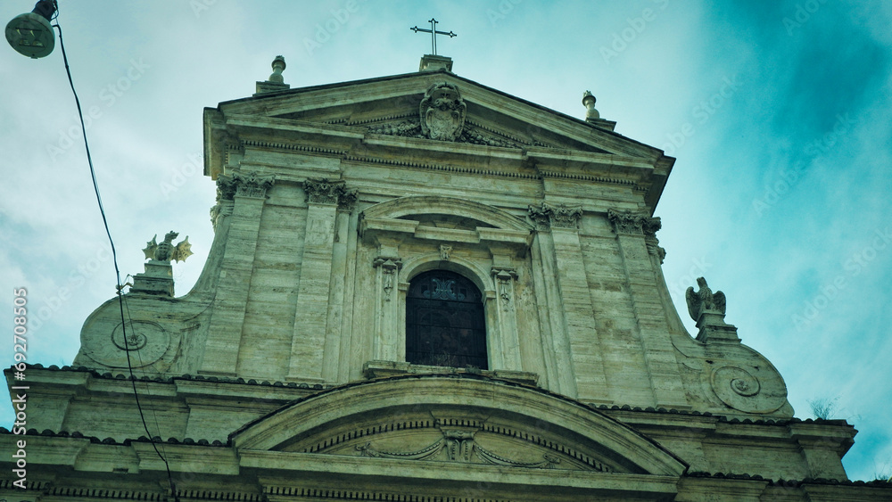 Chiesa di Santa Susanna alle Terme di Diocleziano Stock Photo Adobe Stock