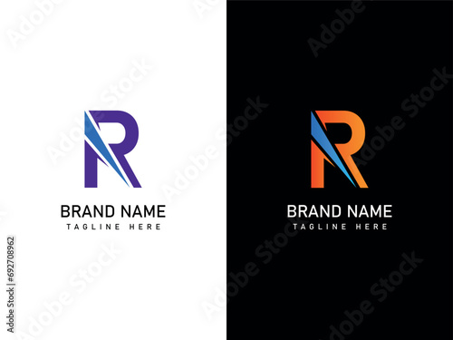 Creative R Letter Logo